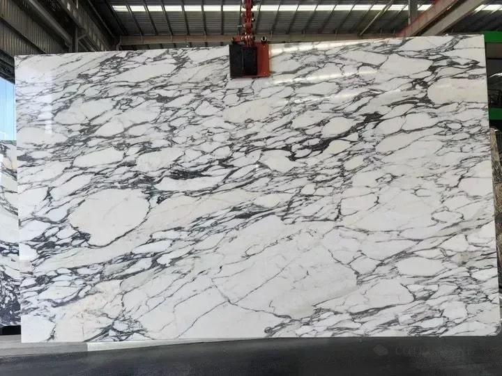 Arabescato Vagli natural marble whole-slab reference