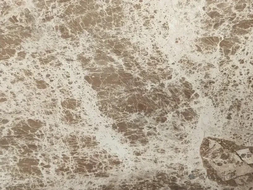 Light Emperador marble photographed in the Cotrustone material archive