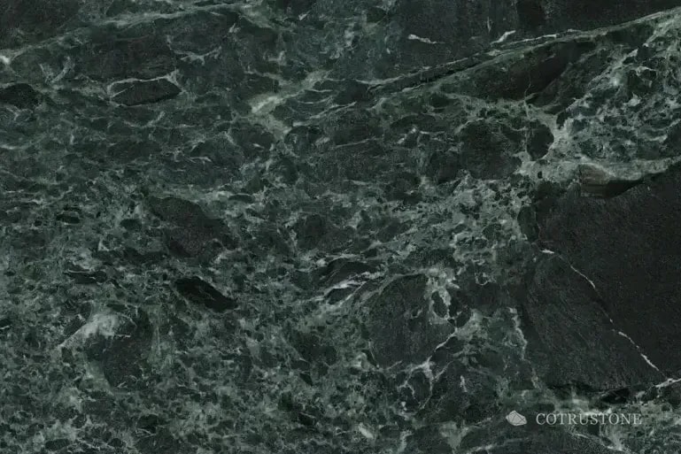 Prada Green · mármol verde intenso