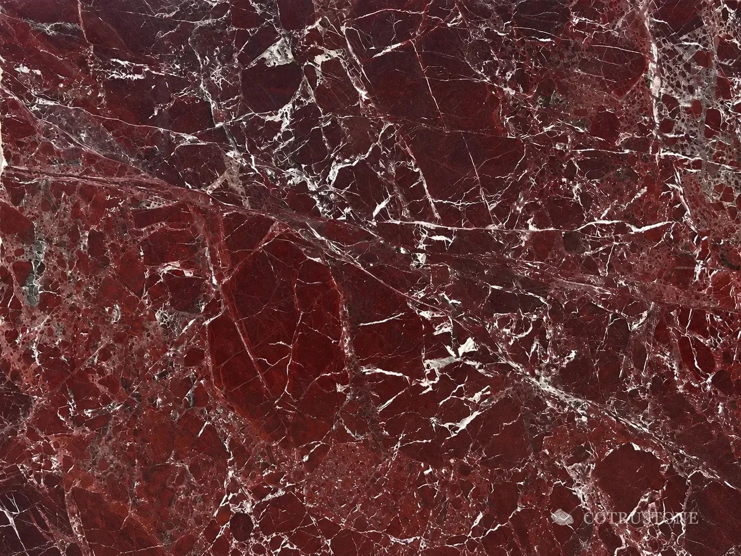 Rosso Levanto natural stone surface reference