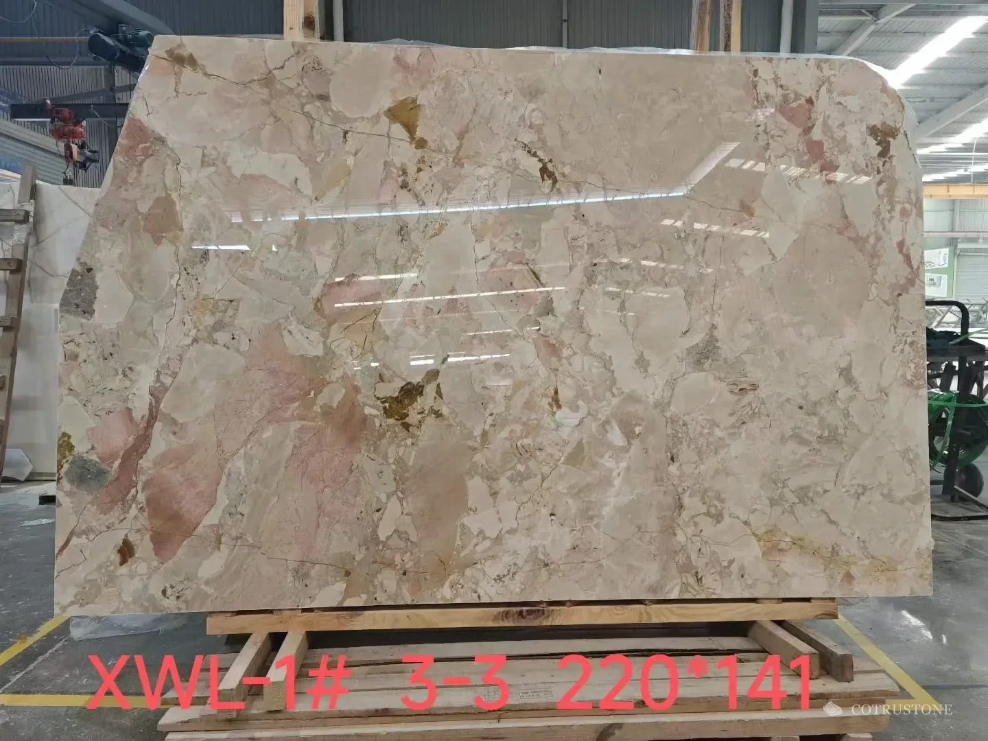 Monet Garden natural stone additional slab selection