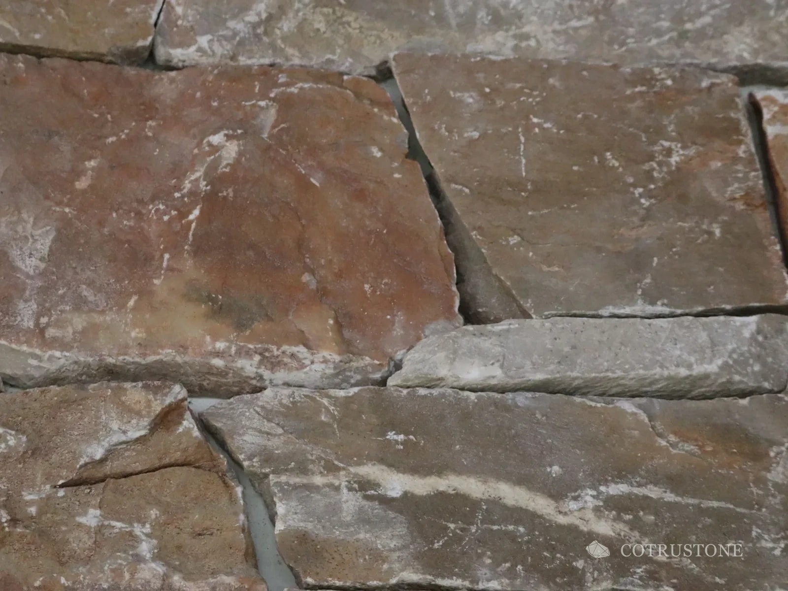 Customer installation · linear stone walling