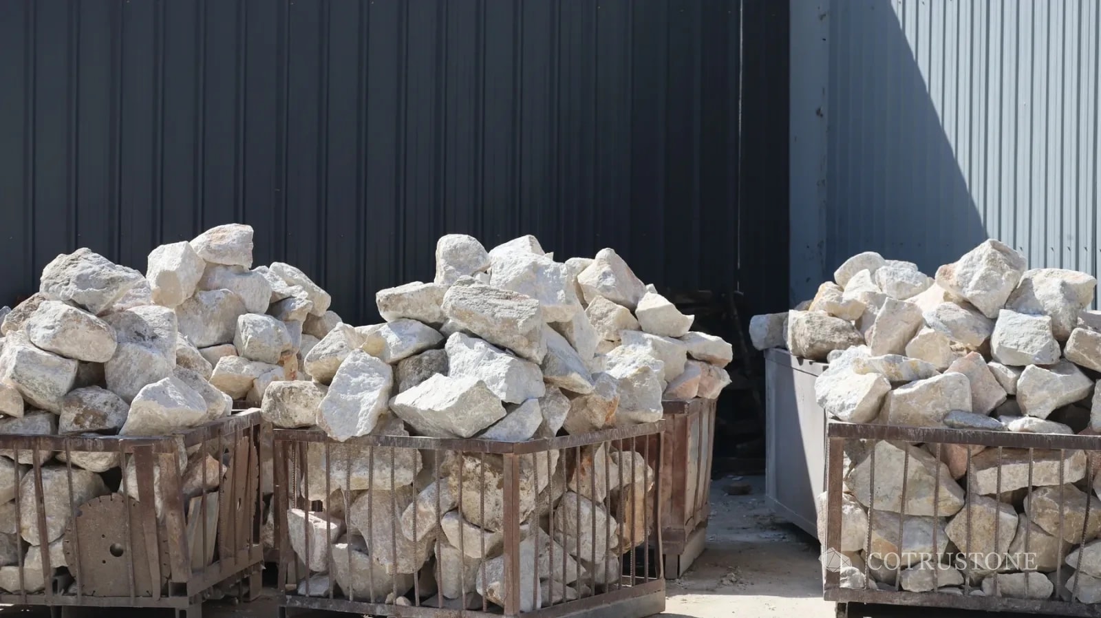 Loose stone · crate packing record