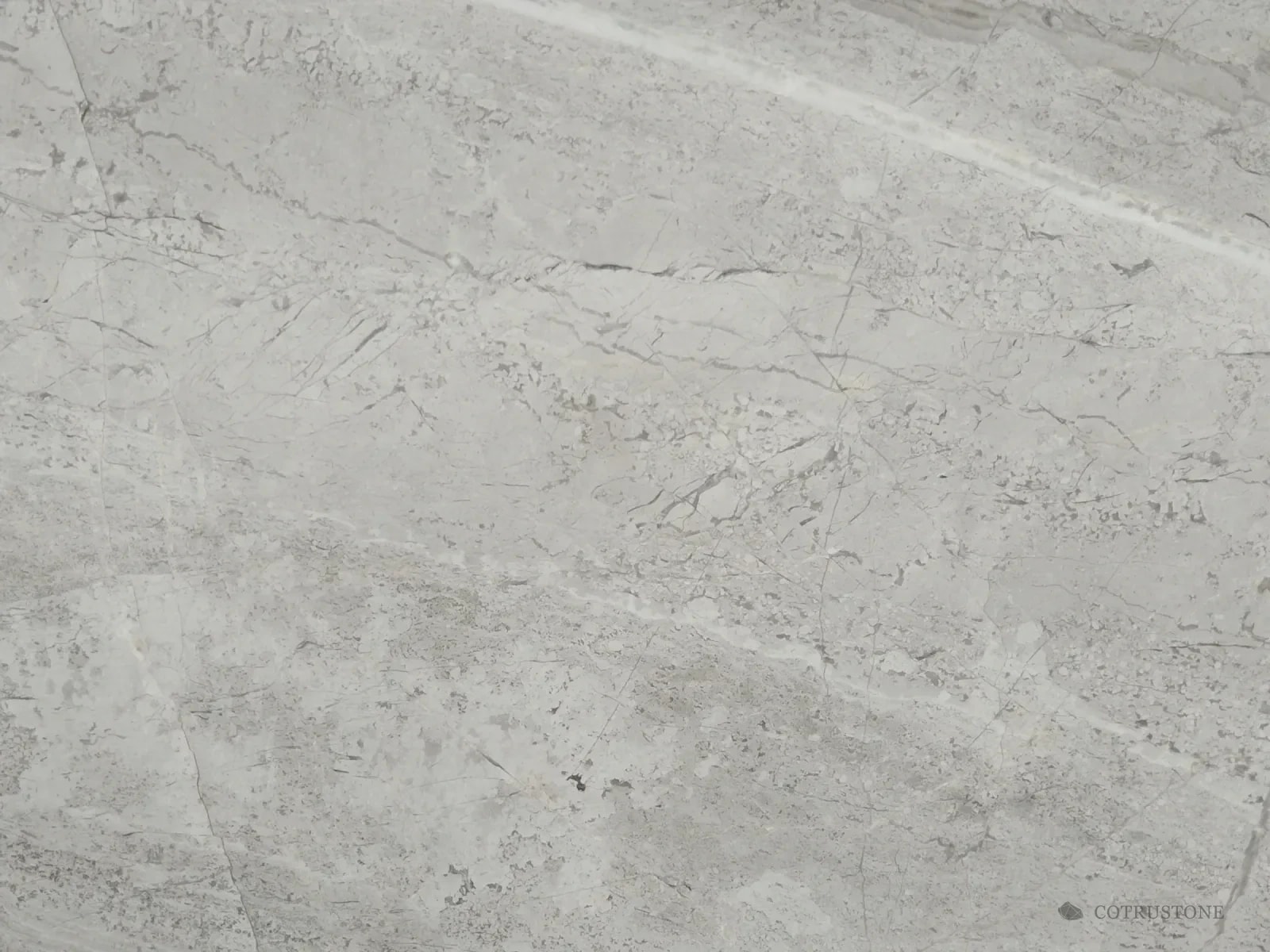 Close view of Castle Grey marble